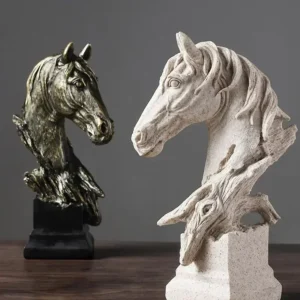 Busto Arquétipo Cavalo Escultura